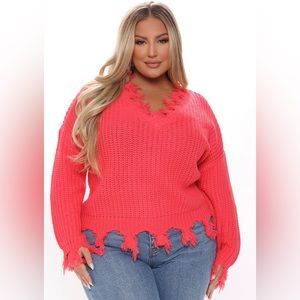 Always Distressing Me Out Sweater